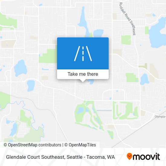 Glendale Court Southeast map