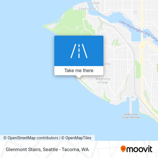 Mapa de Glenmont Stairs