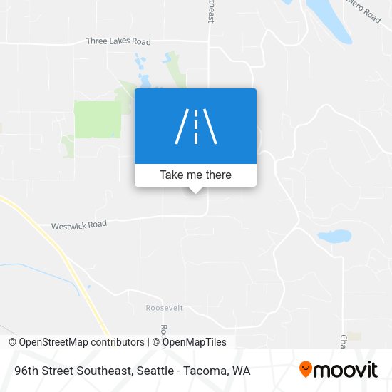 Mapa de 96th Street Southeast