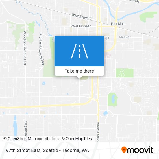 Mapa de 97th Street East