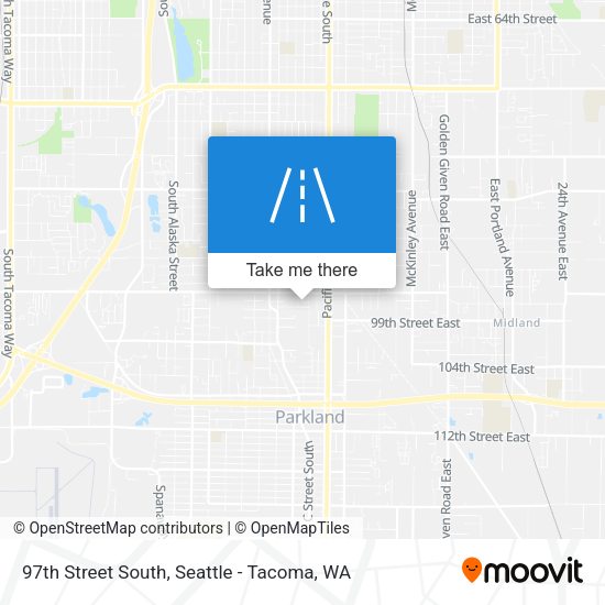 97th Street South map