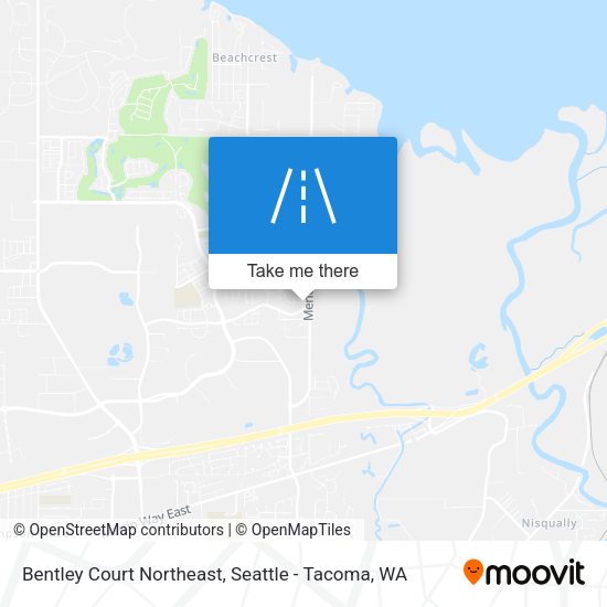 Bentley Court Northeast map