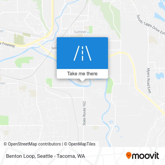 Benton Loop map
