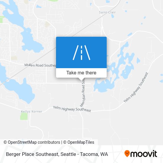 Berger Place Southeast map