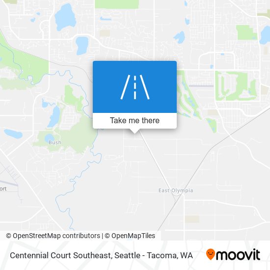 Mapa de Centennial Court Southeast