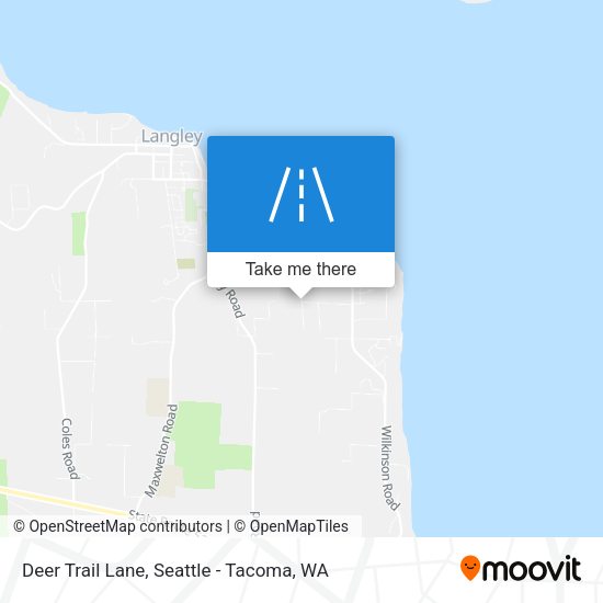 Deer Trail Lane map