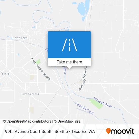 99th Avenue Court South map