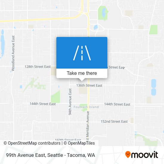 Mapa de 99th Avenue East