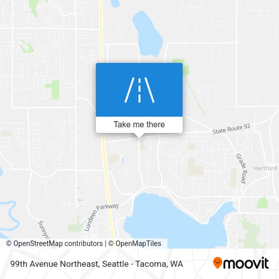 Mapa de 99th Avenue Northeast