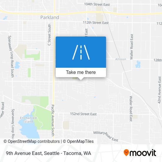 9th Avenue East map