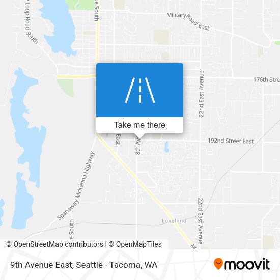 9th Avenue East map