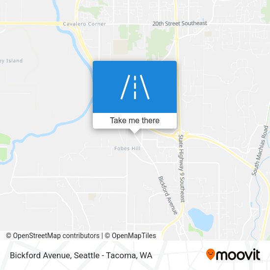 Mapa de Bickford Avenue