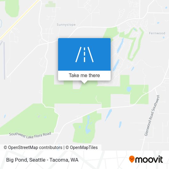 Big Pond map