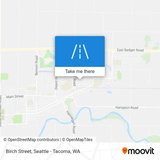 Mapa de Birch Street