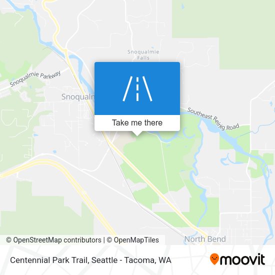 Mapa de Centennial Park Trail