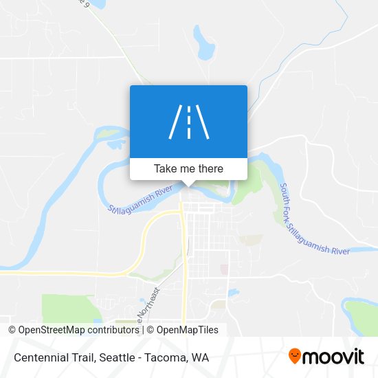 Centennial Trail map