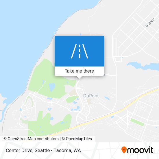 Mapa de Center Drive