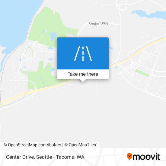Center Drive map