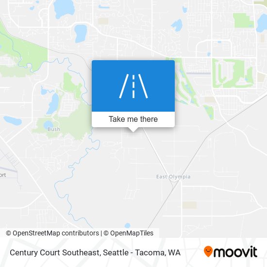 Mapa de Century Court Southeast