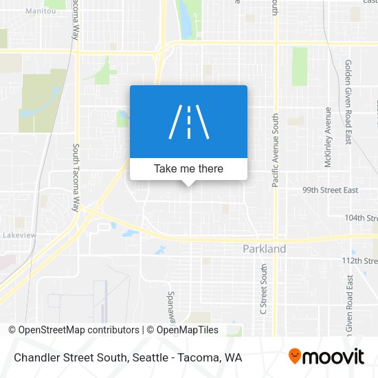 Mapa de Chandler Street South