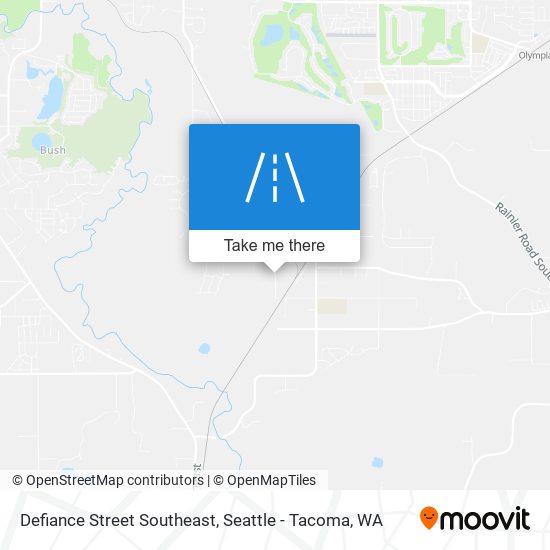 Defiance Street Southeast map