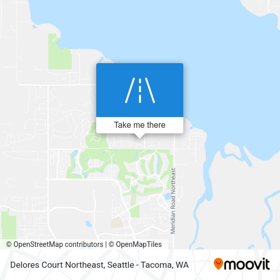 Delores Court Northeast map