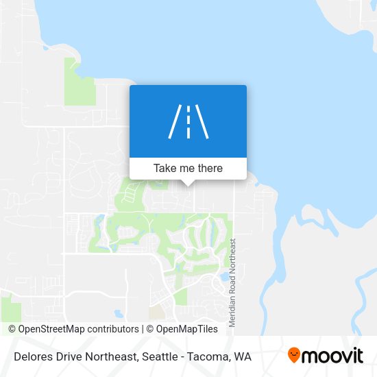 Delores Drive Northeast map