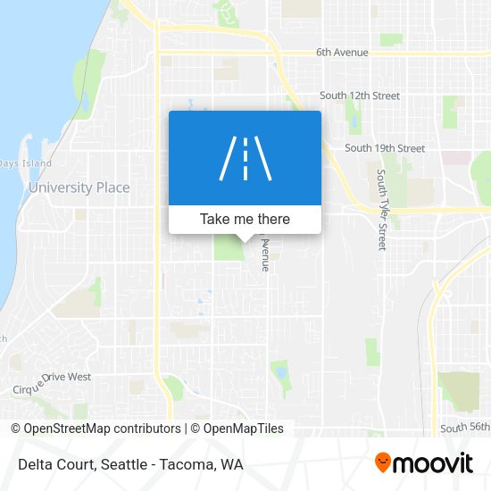 Delta Court map