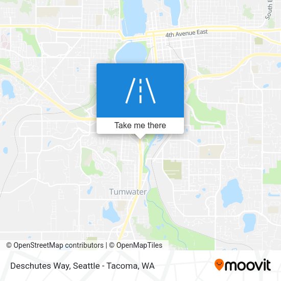 Mapa de Deschutes Way