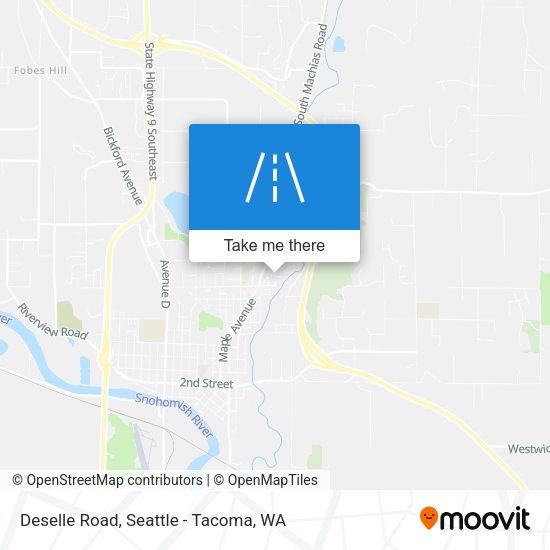 Deselle Road map