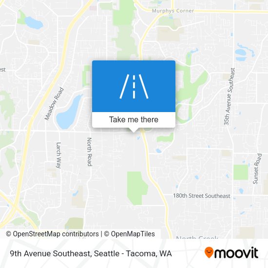 9th Avenue Southeast map