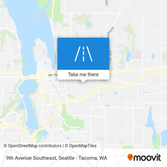 Mapa de 9th Avenue Southeast