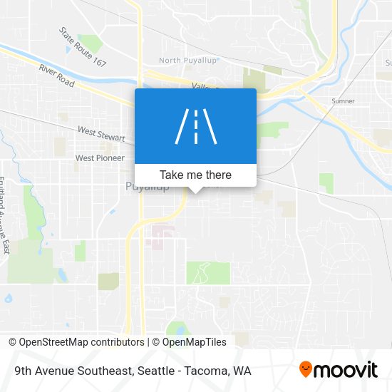 9th Avenue Southeast map