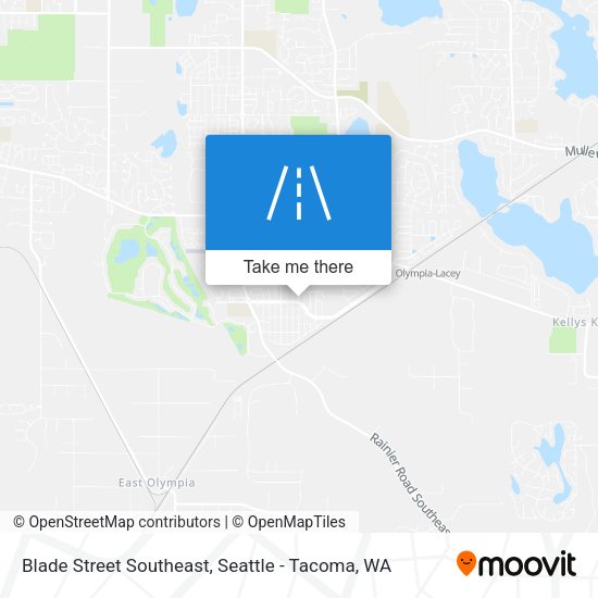 Blade Street Southeast map