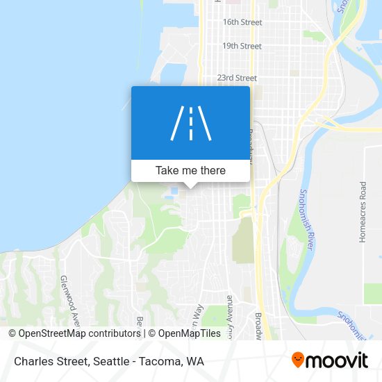 Mapa de Charles Street