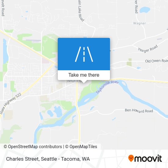 Charles Street map