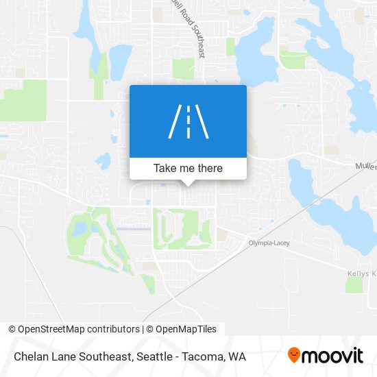 Mapa de Chelan Lane Southeast