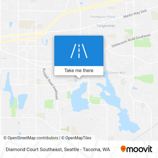 Diamond Court Southeast map