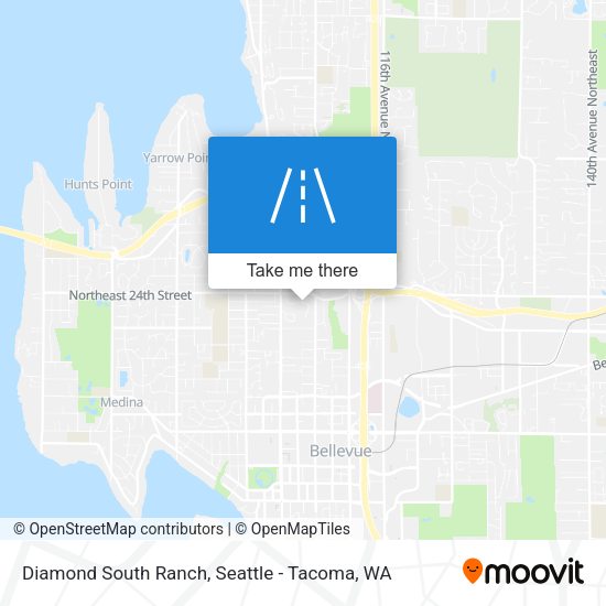 Diamond South Ranch map