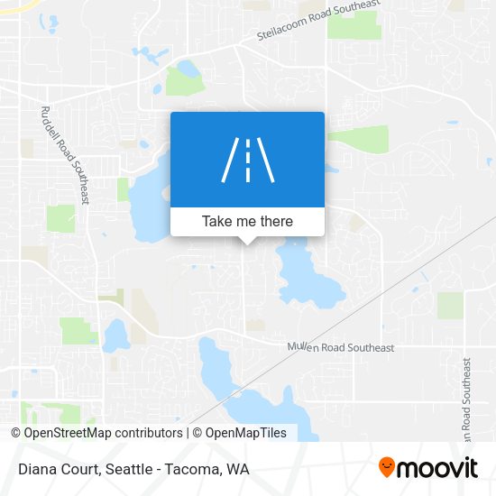 Diana Court map