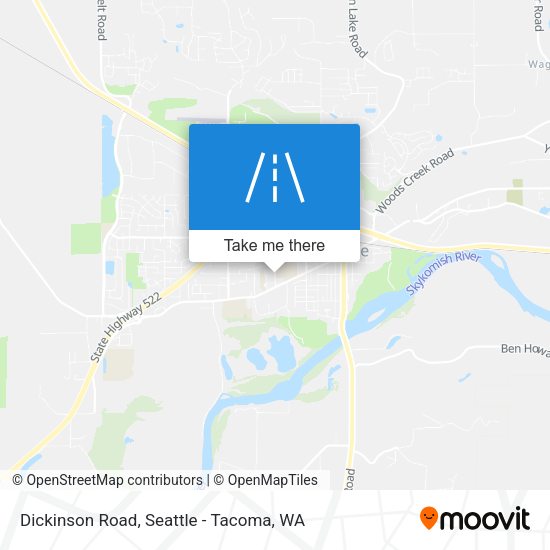 Mapa de Dickinson Road