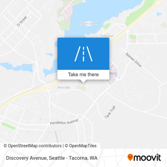 Mapa de Discovery Avenue