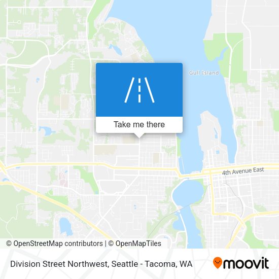 Division Street Northwest map