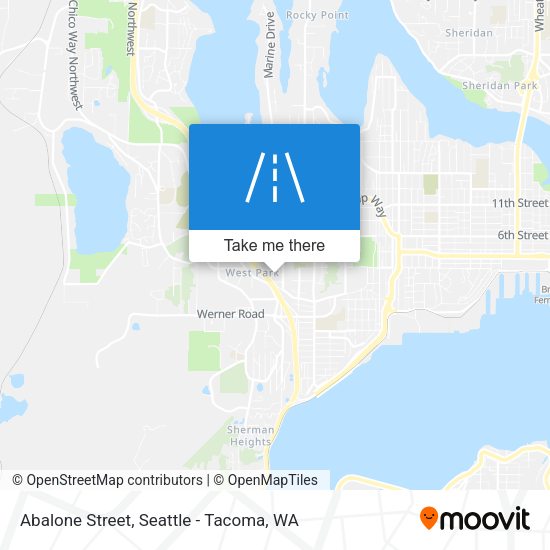 Abalone Street map