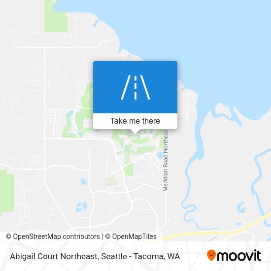 Abigail Court Northeast map