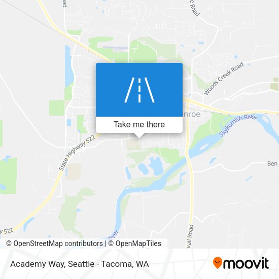 Mapa de Academy Way