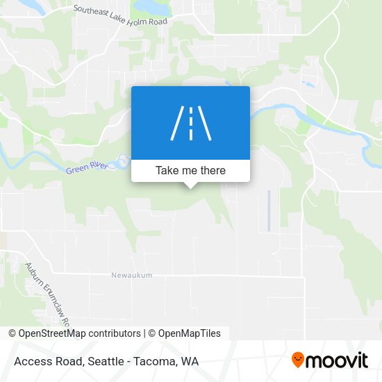 Access Road map