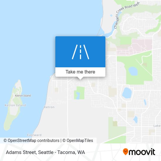 Adams Street map