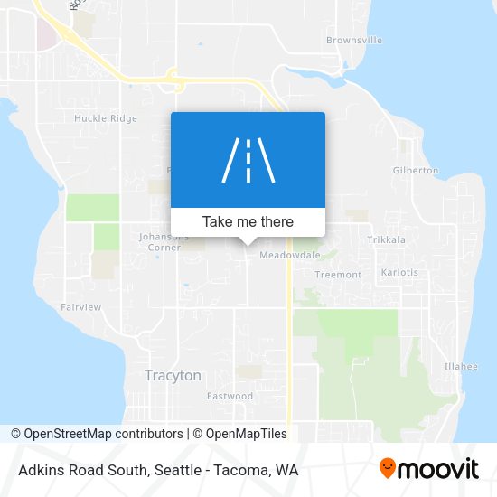 Adkins Road South map