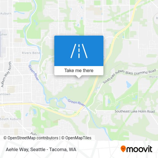 Aehle Way map